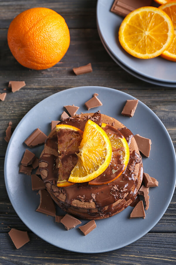 Kahlua & Chocolate Pancakes Recipe