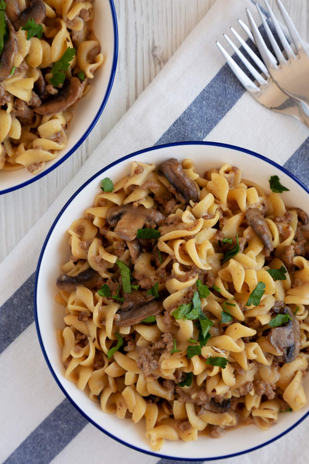 Ranch Beef And Noodle Skillet Recipe | CDKitchen.com