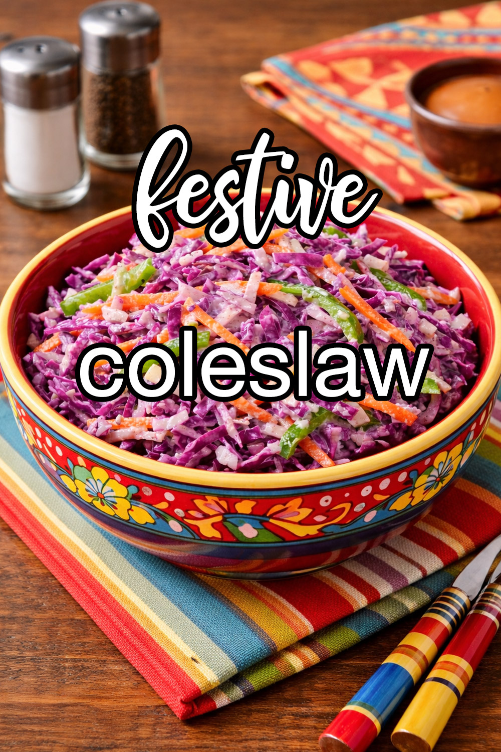 Lauren's Festive Coleslaw Recipe
