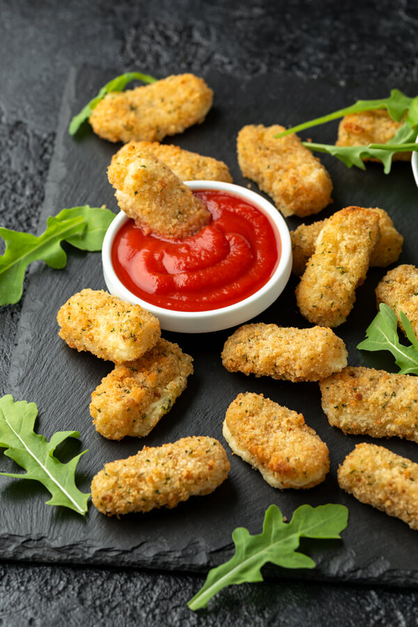 Fried Mozzarella Sticks Recipe