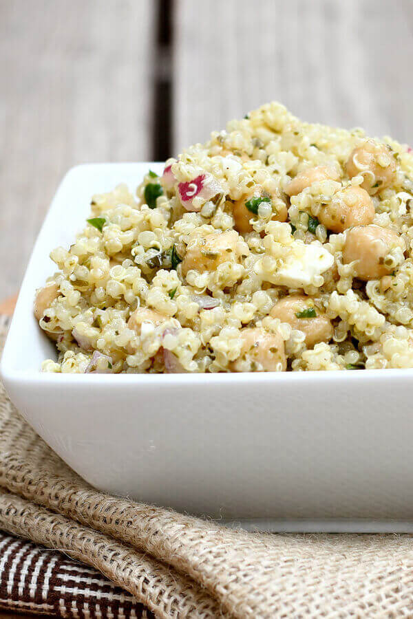 Quinoa With Chickpeas Recipe