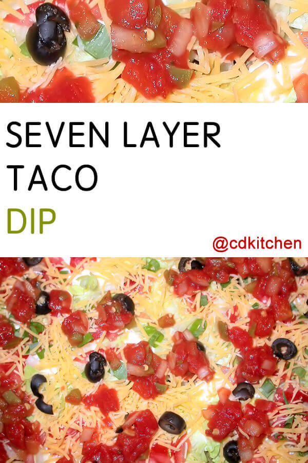 7 layer taco dip