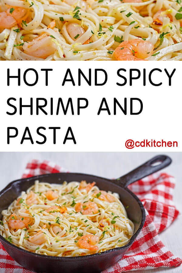 Hot and Spicy Shrimp and Pasta Recipe
