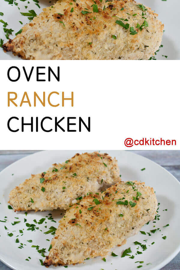 Oven Ranch Chicken Recipe