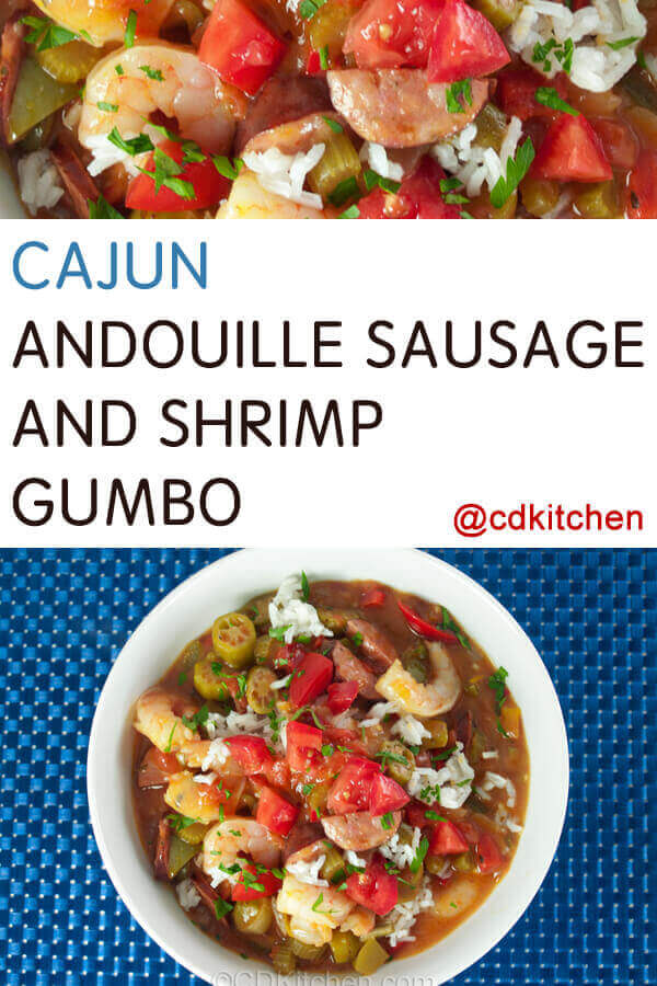 Cajun Andouille Sausage and Shrimp Gumbo Recipe