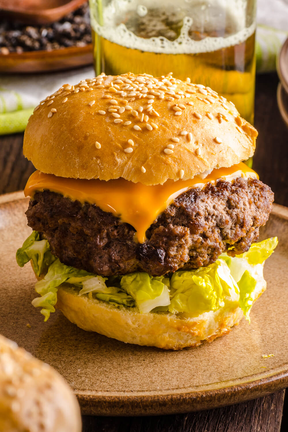 Bacon And Cheese Filled Burgers Recipe