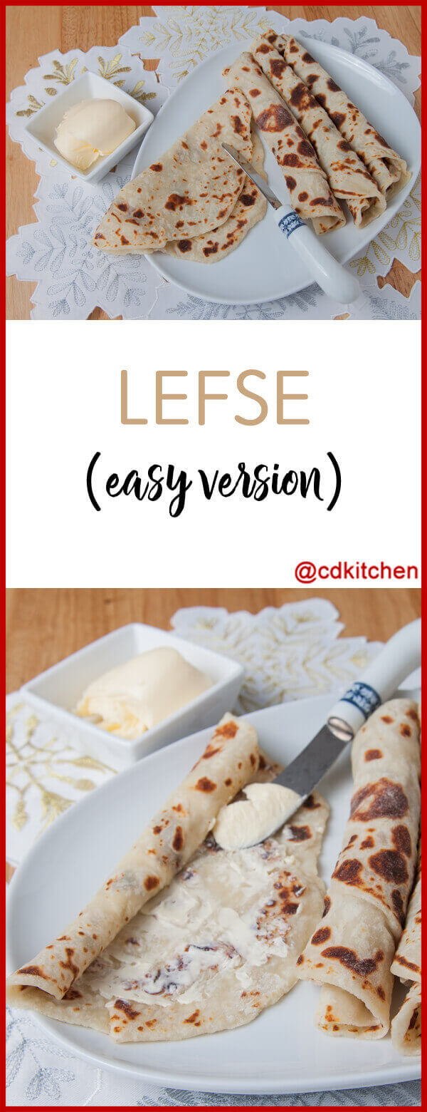 Lefse Recipe Using Instant Potatoes | Dandk Organizer