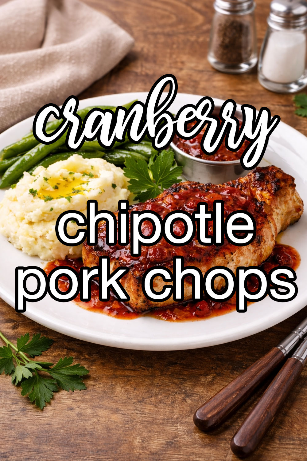 Cranberry-Chipotle Pork Chops Recipe