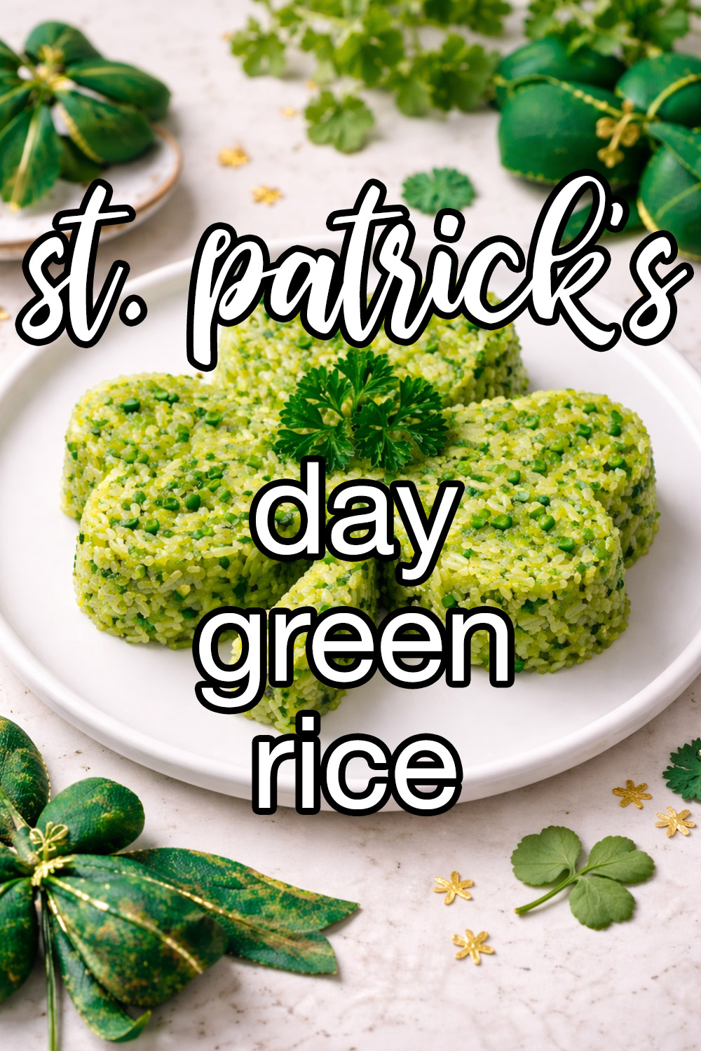St. Patrick's Day Green Rice Recipe