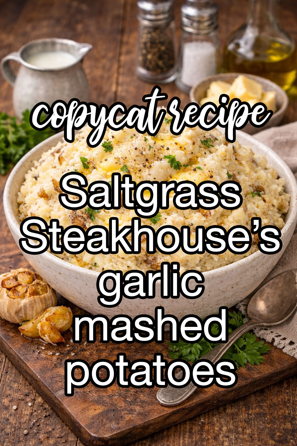 Saltgrass Steakhouse Garlic Mashed Potatoes Recipe