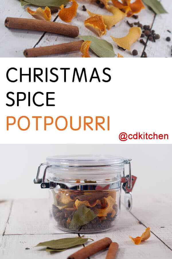 Christmas Spice Potpourri Recipe