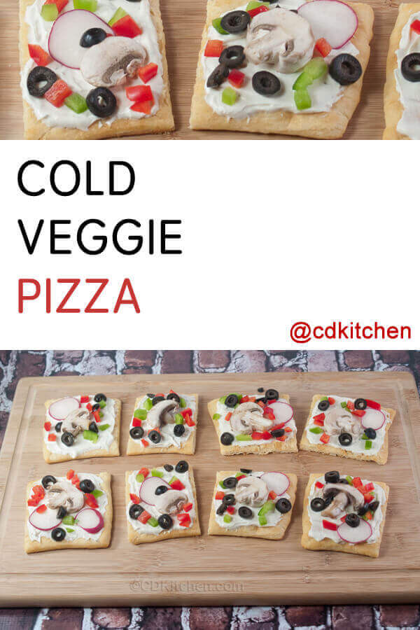 Cold Veggie Pizza Recipe | CDKitchen.com