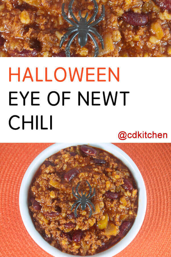 Halloween Chili Recipe