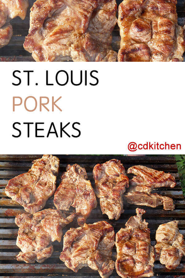 St. Louis Pork Steaks Recipe | CDKitchen.com