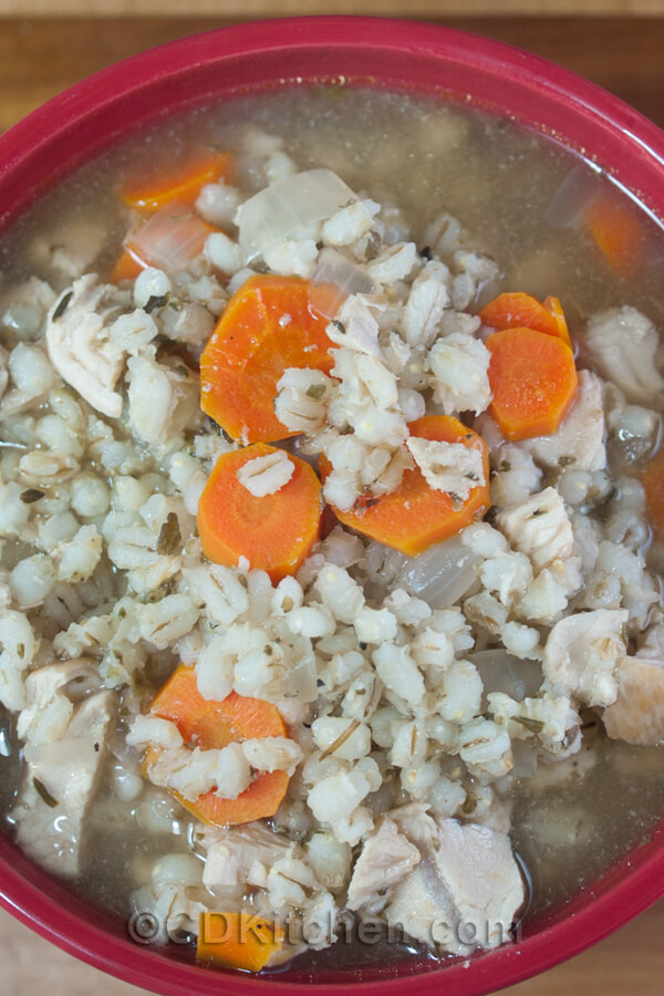 Turkey-Barley Soup Recipe