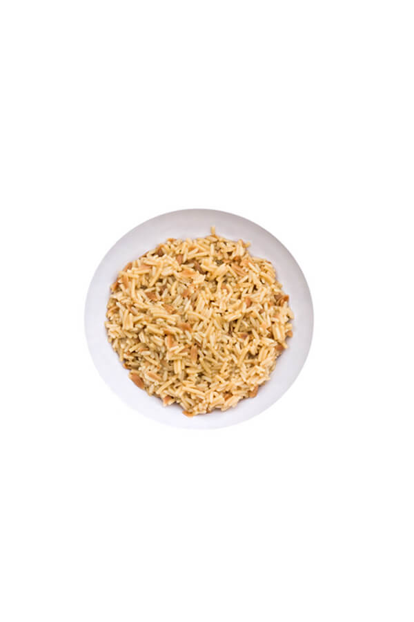 Asiago Garlic Orzo Pilaf Recipe