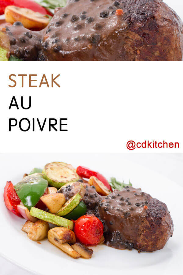 Steak Au Poivre Recipe