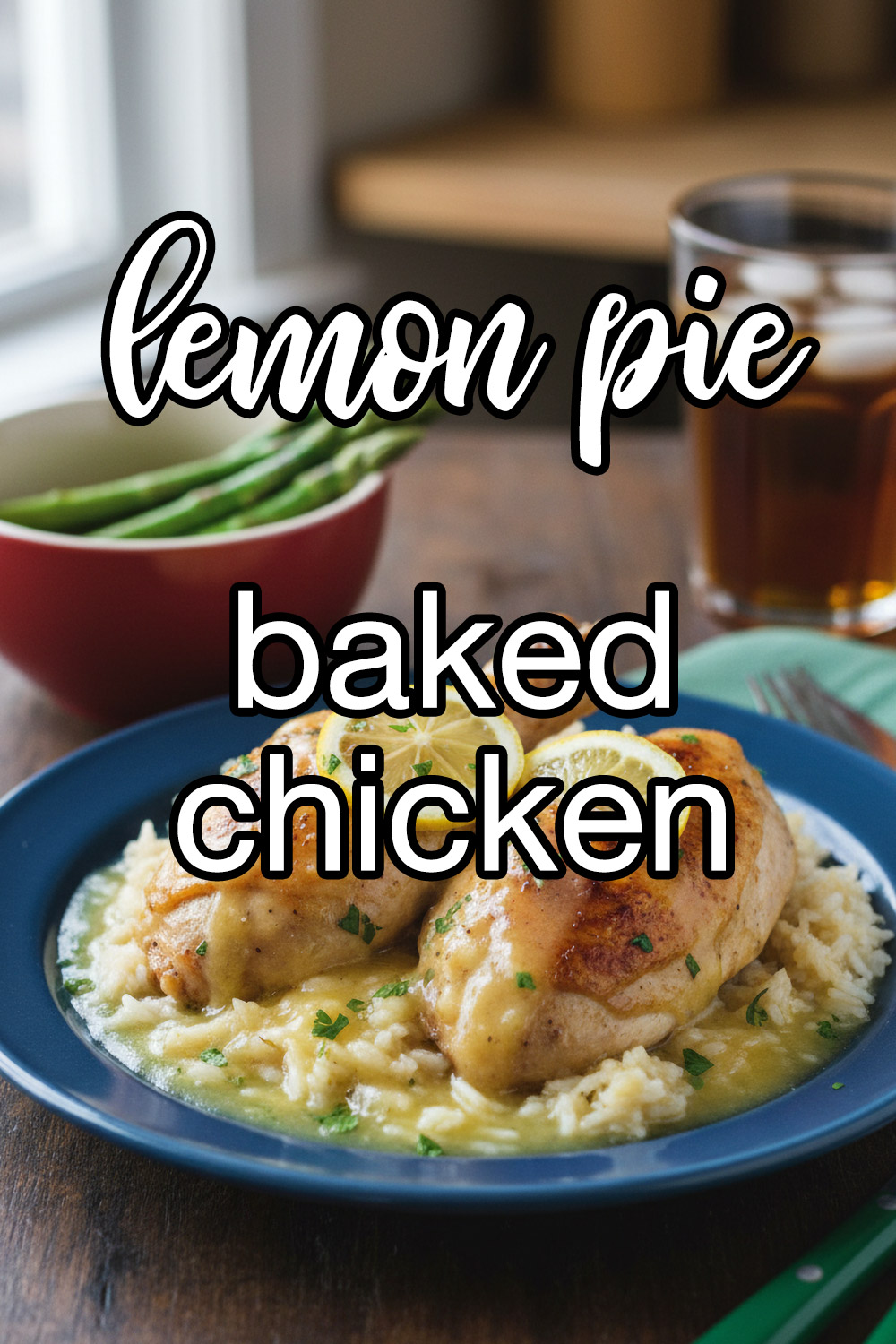 Baked Chicken With Lemon Pie Filling Sauce Recipe