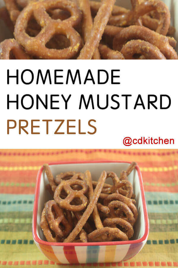 Homemade Honey Mustard Pretzels Recipe