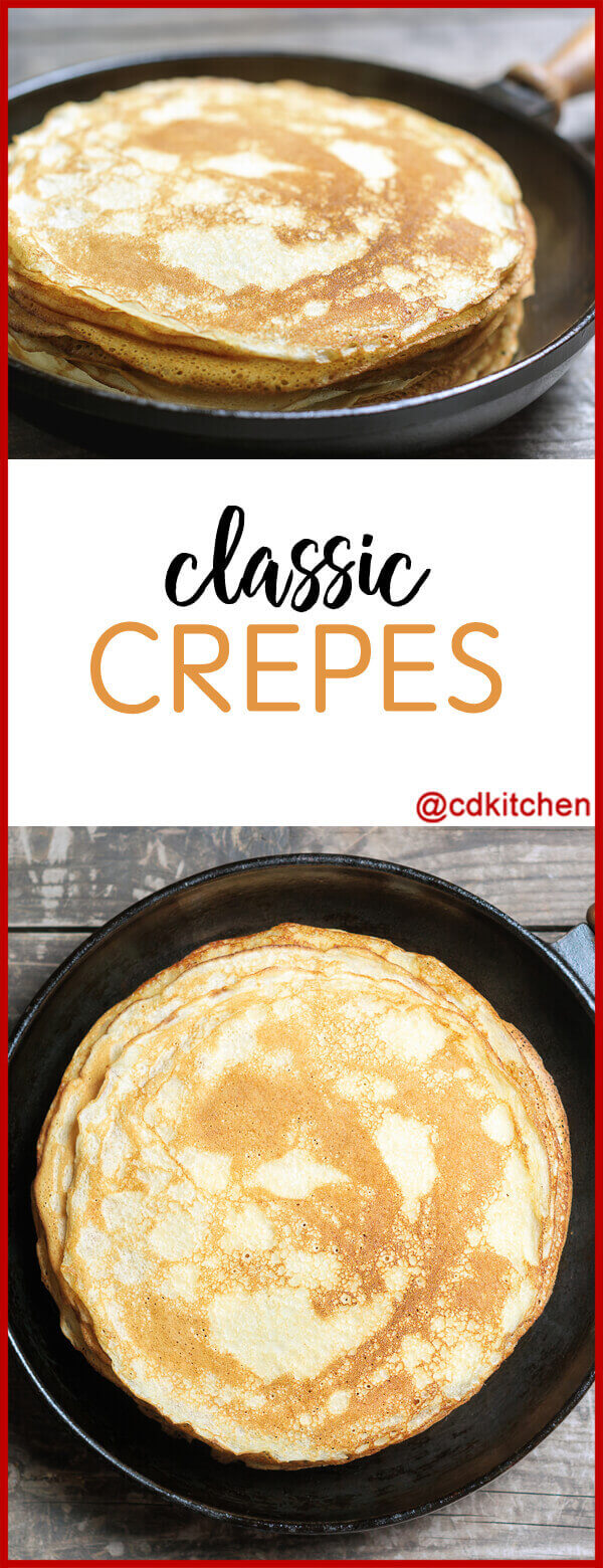 Classic Crepes Recipe