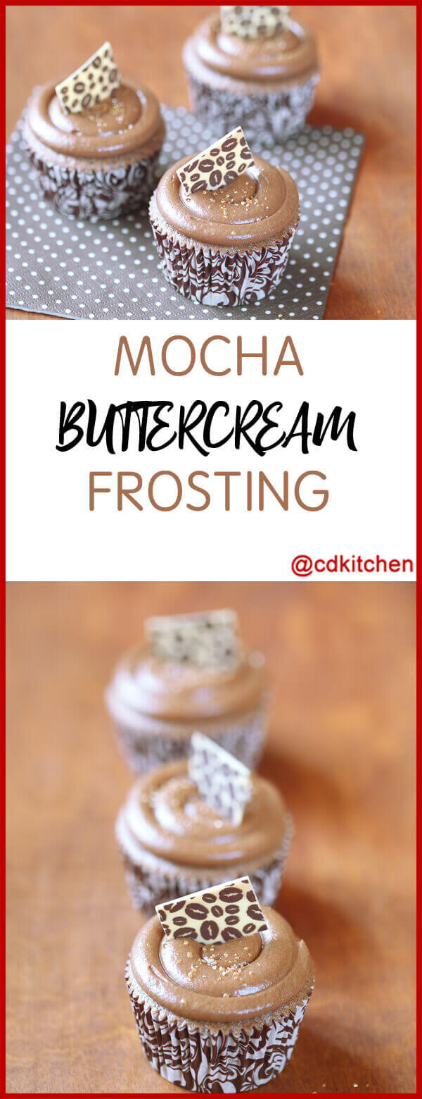 Mocha Buttercream Frosting Recipe | CDKitchen.com