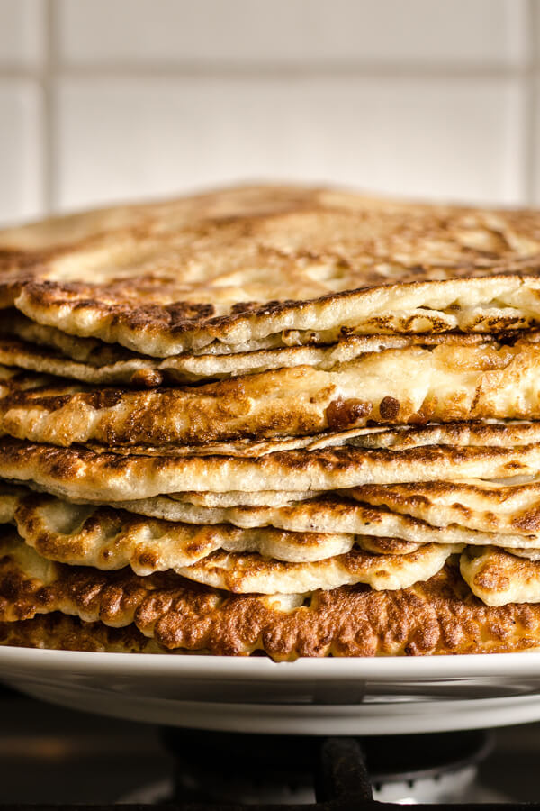 Big Flat Egg Pancakes Recipe