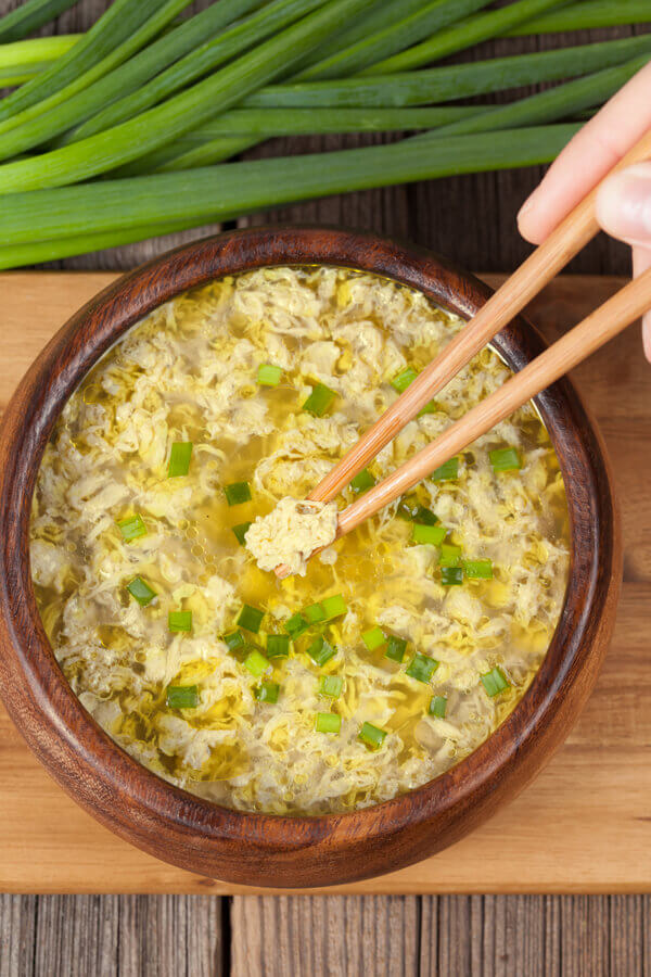 Chinese Imperial Palace Egg Drop Soup Recipe