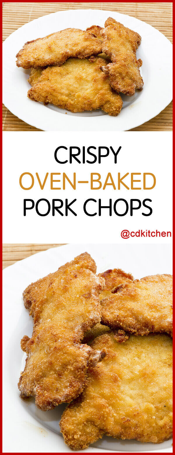 Crispy Oven-Baked Chops Recipe | CDKitchen.com