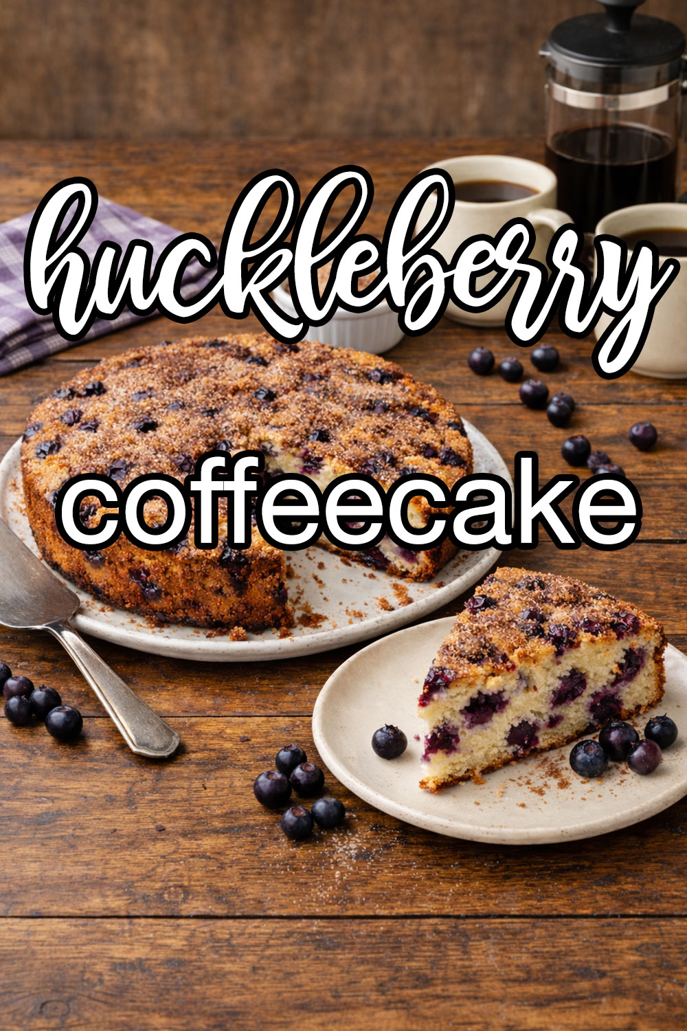 Huckleberry Coffeecake Recipe