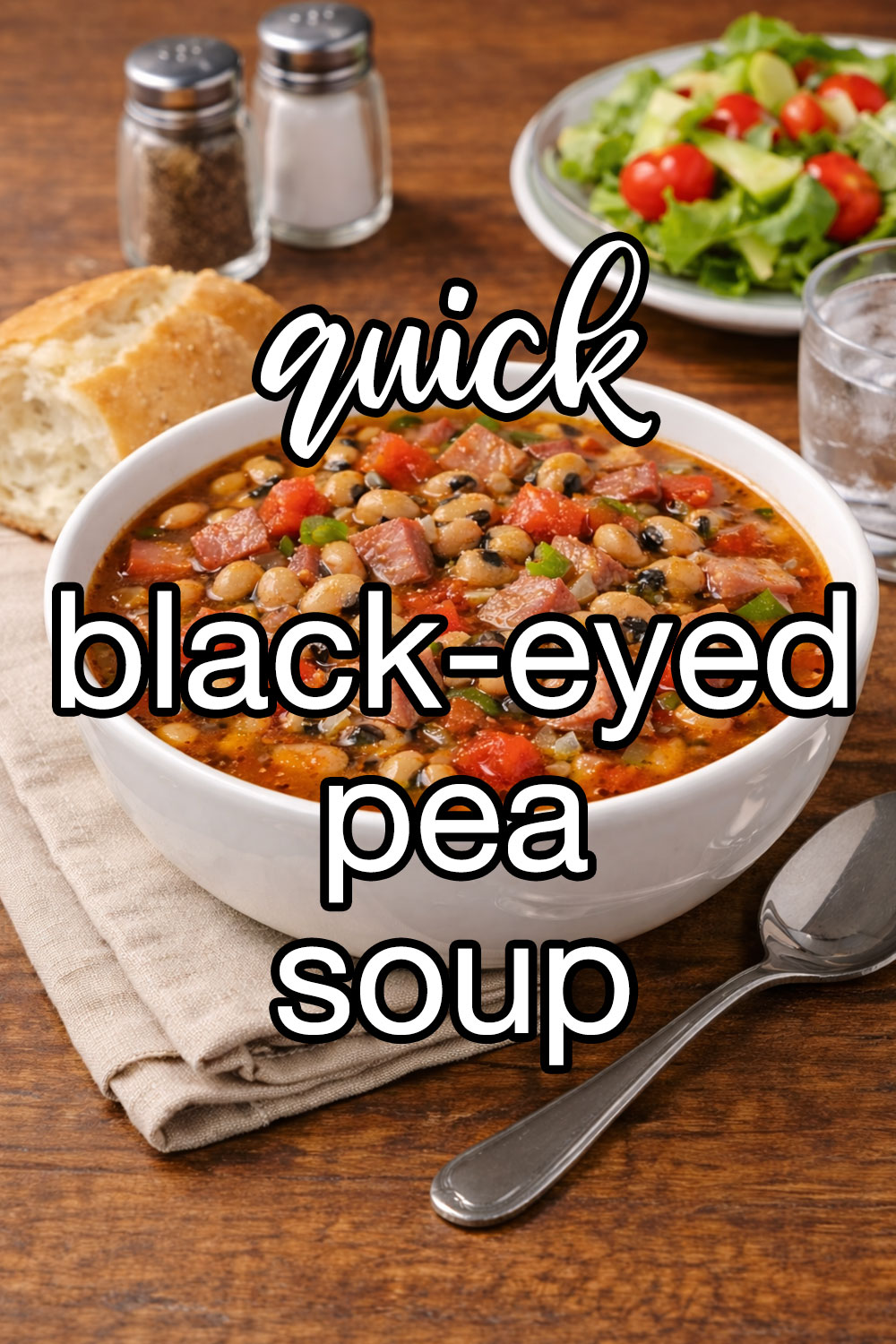 Quick Start Black-Eyed Pea Soup Recipe
