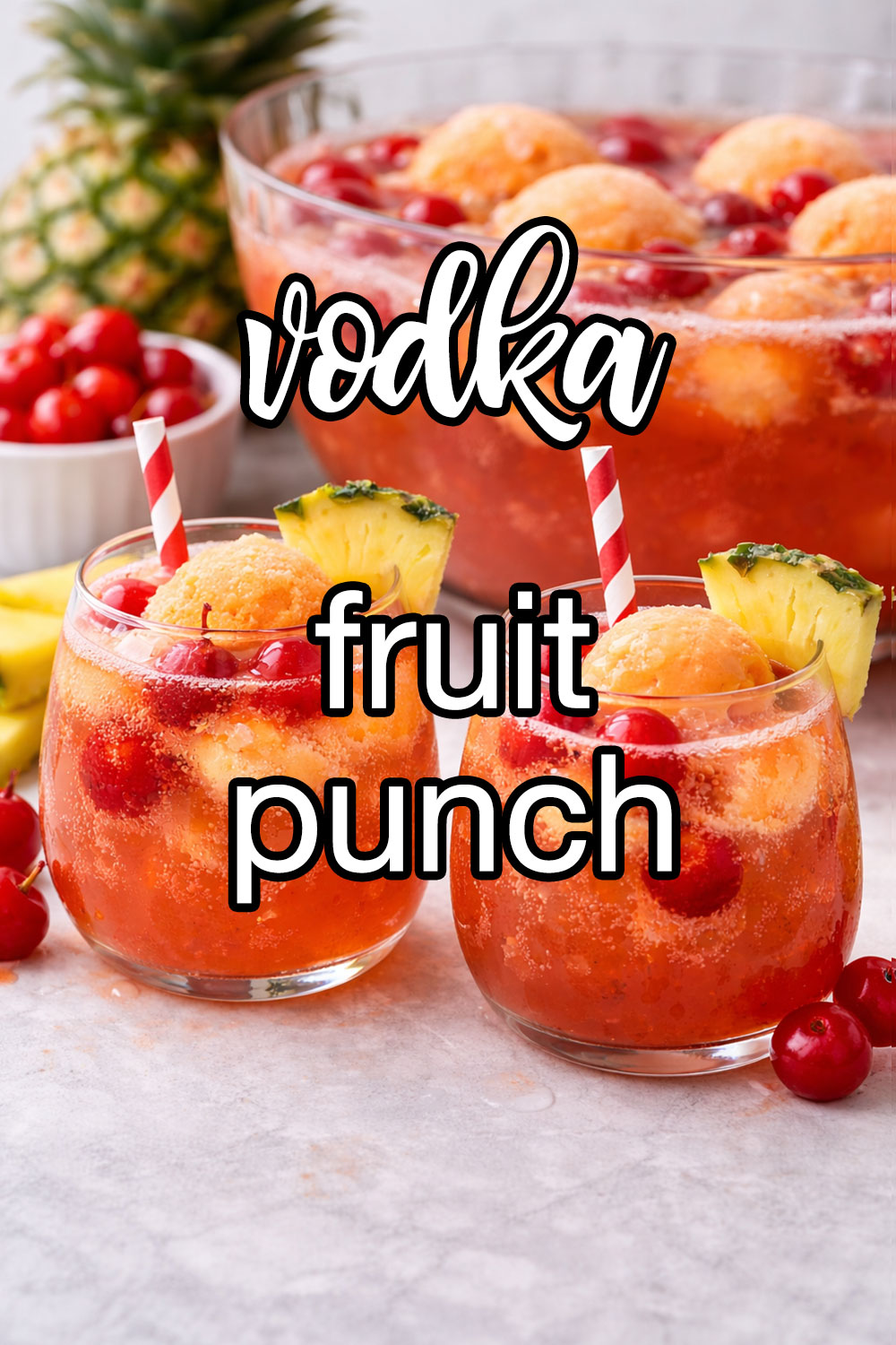 Vodka Fruit Punch Recipe
