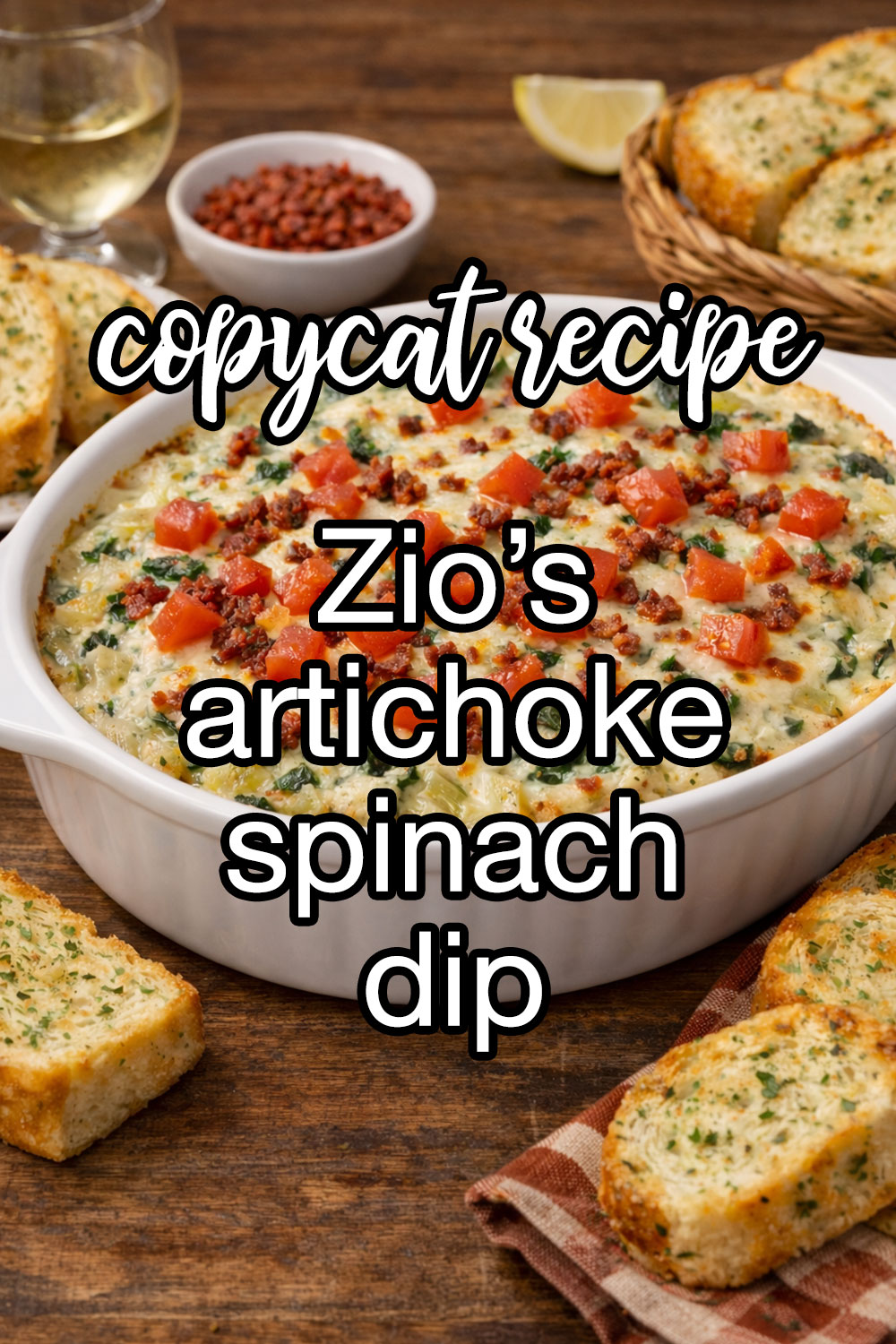 Zio's Artichoke Spinach Dip Recipe
