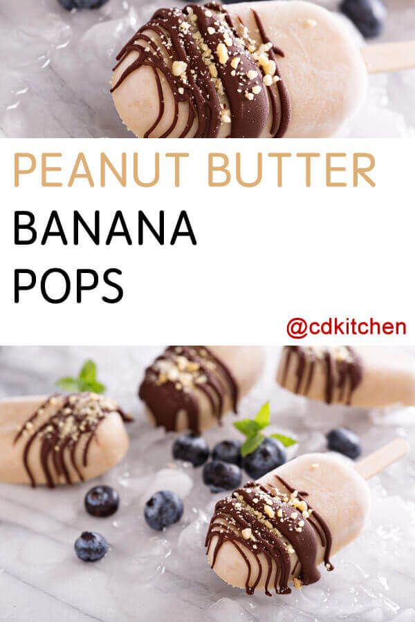 Peanut Butter Banana Pops Recipe