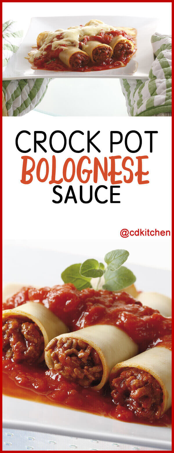 Bolognese Sauce Recipe