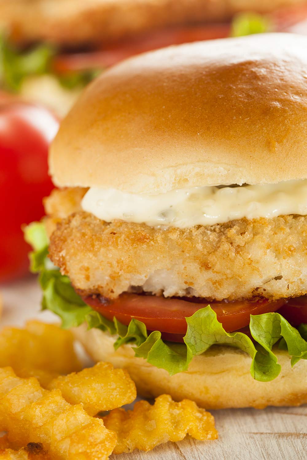 Oven-Fried Fish Sandwich Recipe