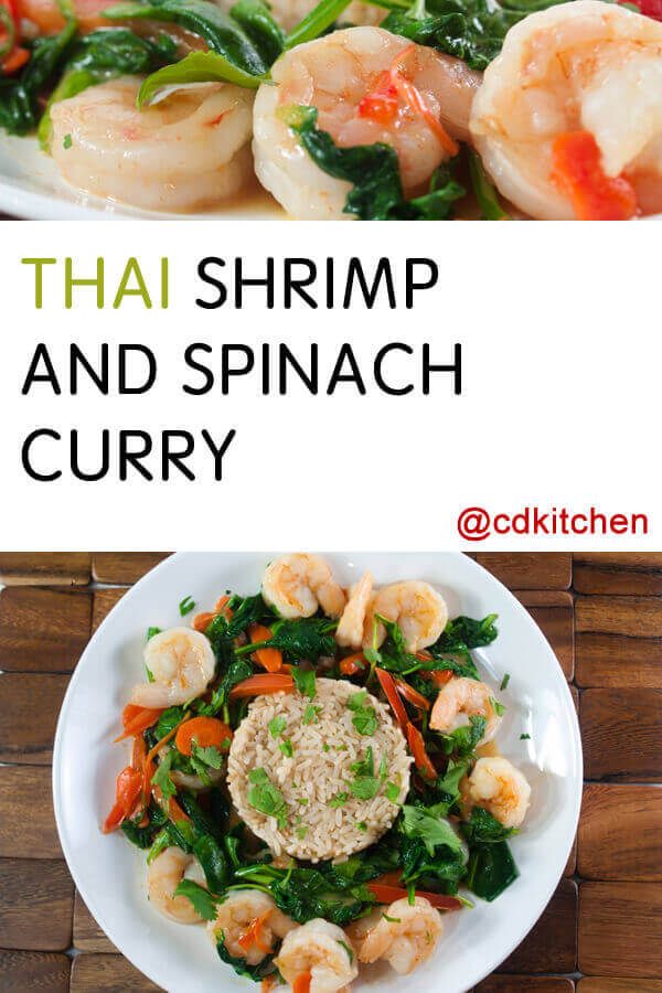 Thai Shrimp And Spinach Curry Recipe