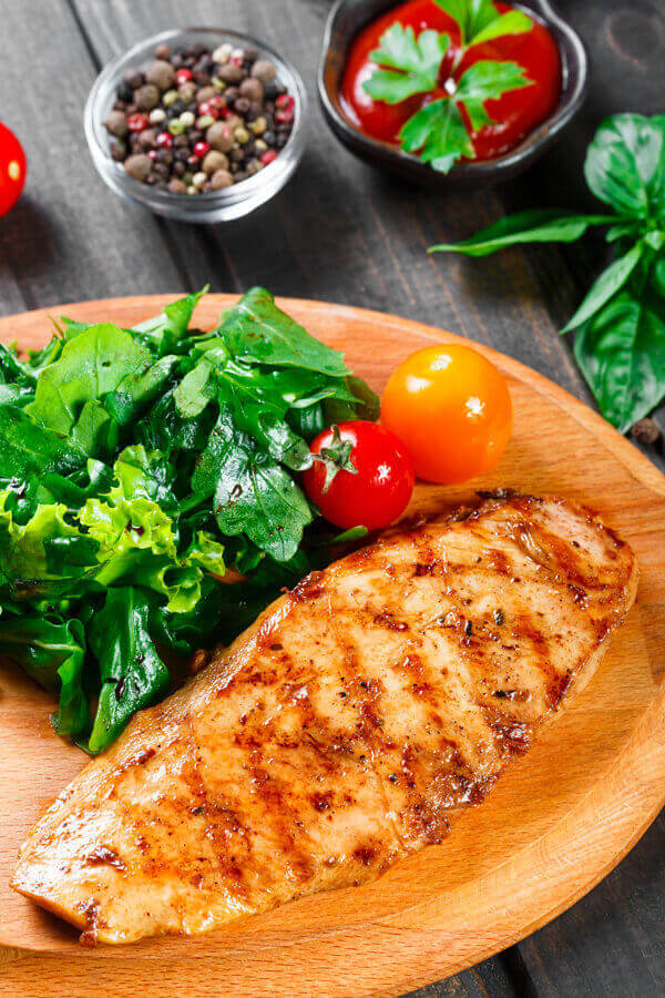 Tomato, Garlic & Basil Marinated Chicken Recipe