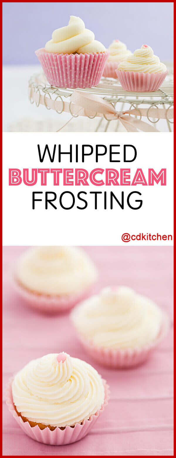 Whipped Buttercream Frosting Recipe | CDKitchen.com