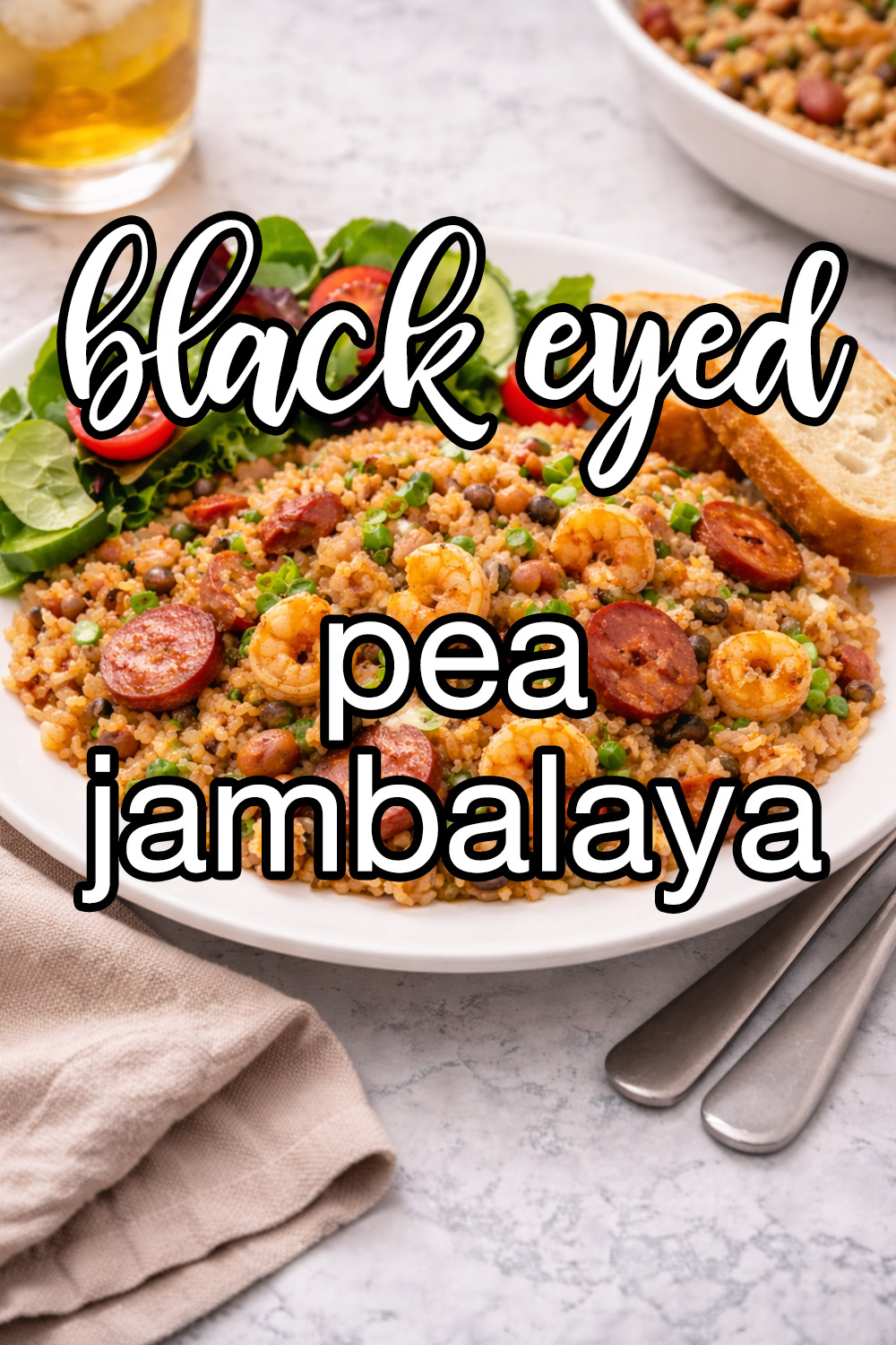 Black Eyed Pea Jambalaya Recipe