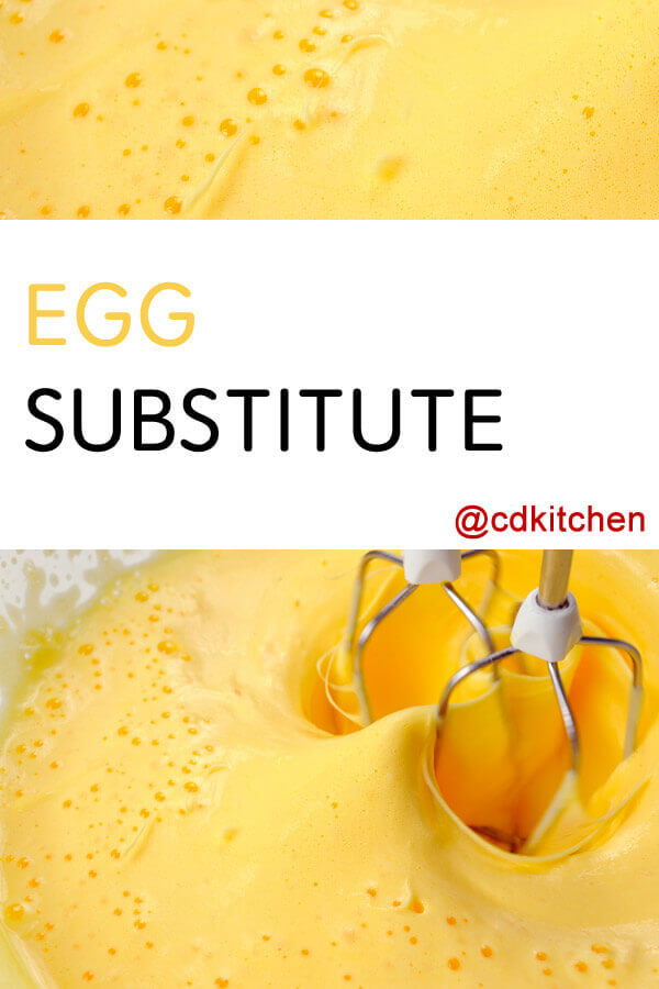Egg Substitute Recipe | CDKitchen.com
