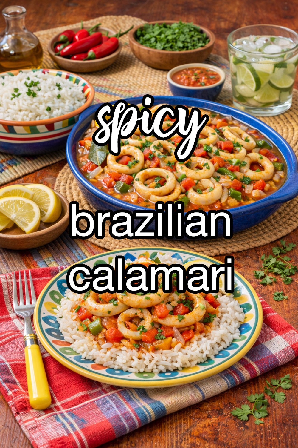 Spicy Calamari, Brazilian Style Recipe