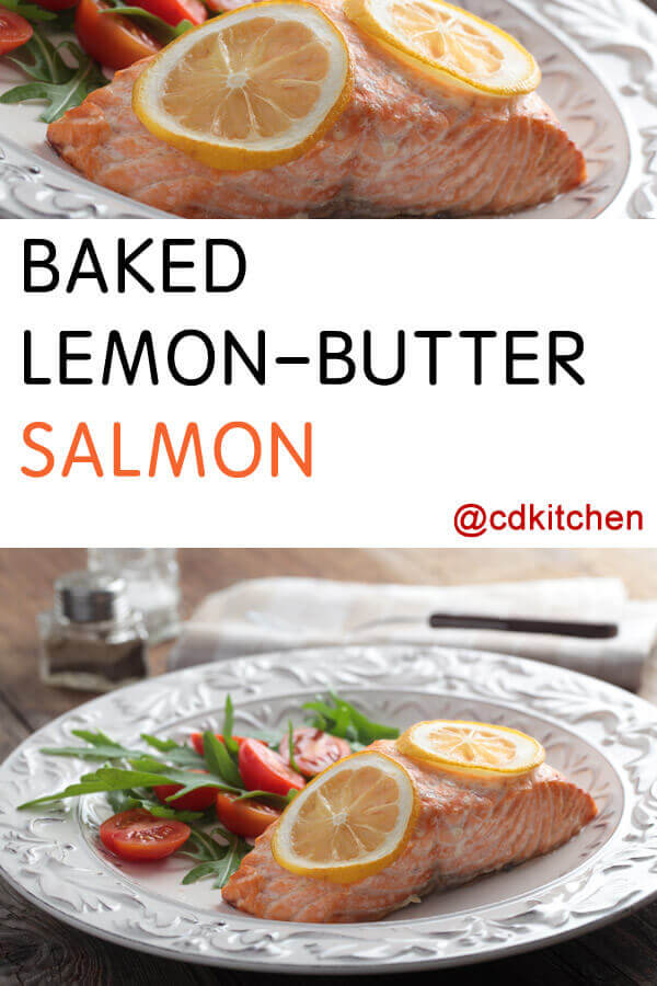 Baked Lemon-Butter Salmon Recipe | CDKitchen.com