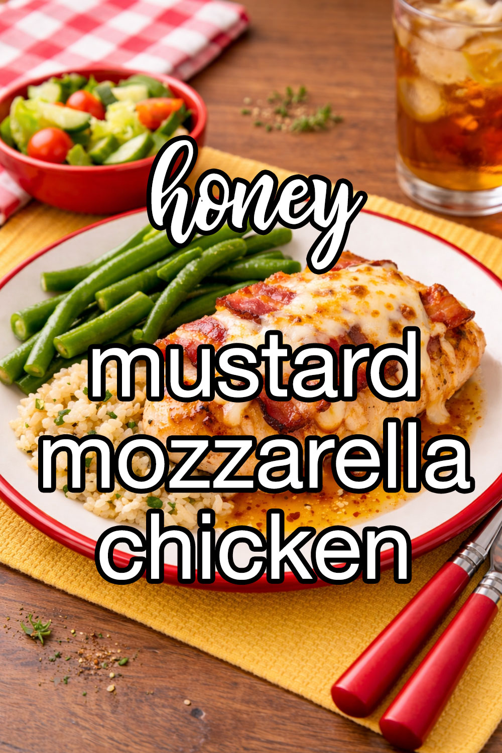 Honey Mustard Mozzarella Chicken Recipe