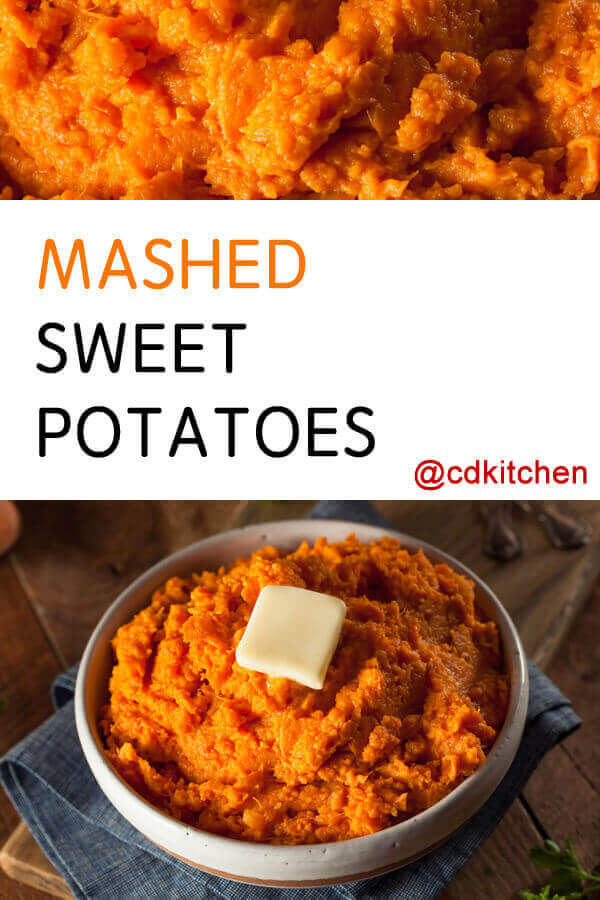 Mashed Sweet Potatoes Recipe | CDKitchen.com