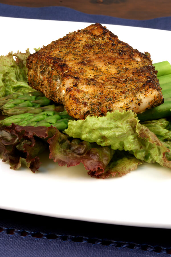Sea Bass Crusted With Moroccan Spices Recipe