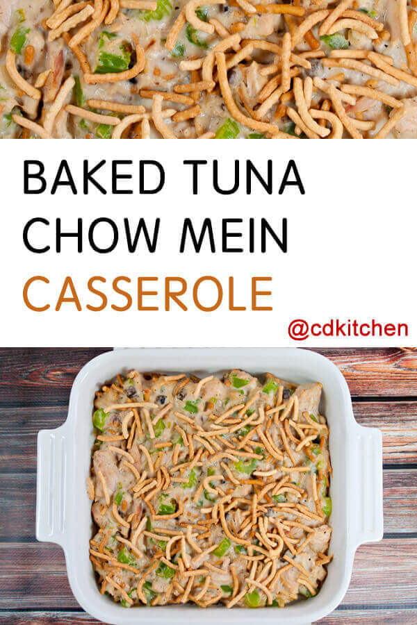 Baked Tuna Chow Mein Casserole Recipe