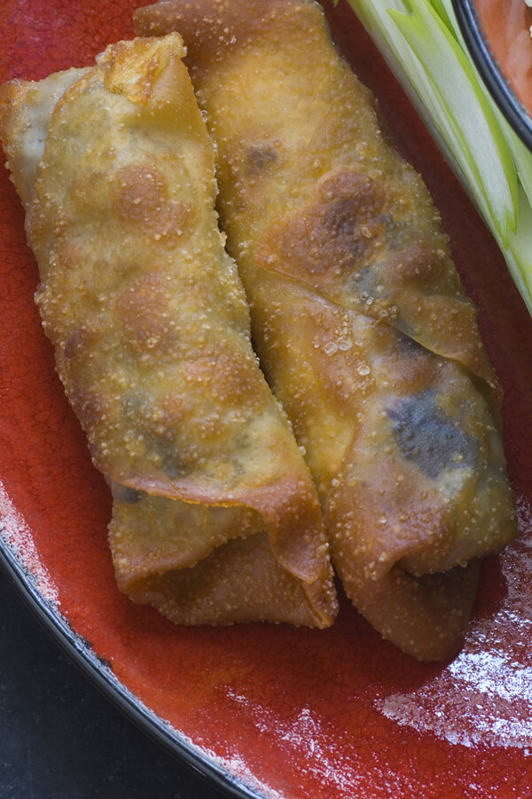 Vegetable And Cellophane Noodle Egg Rolls Recipe