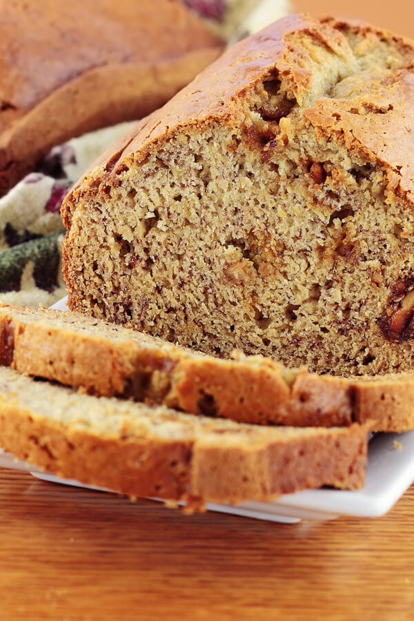 Sugar-free Sweet Banana Bread Recipe 