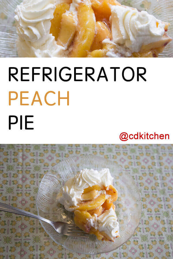 Refrigerator Peach Pie Recipe