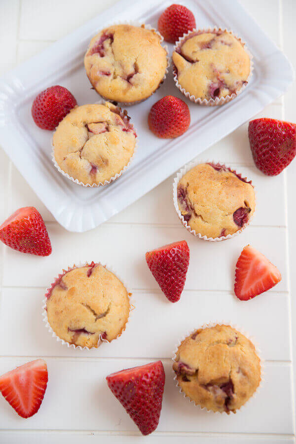 Strawberry Mint Muffins Recipe